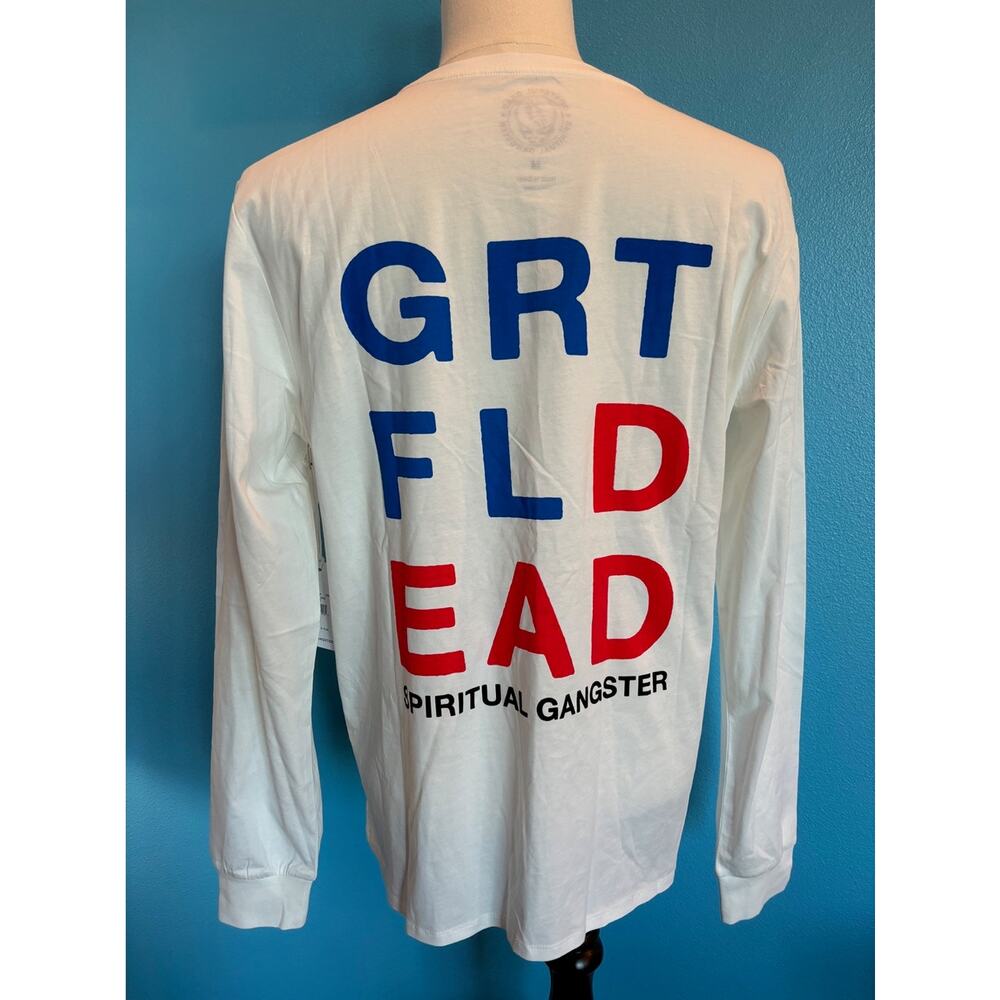 NWT Spiritual Gangster x Grateful Dead Long Sleeve T-Shirt Tee 100% Cotton XXL